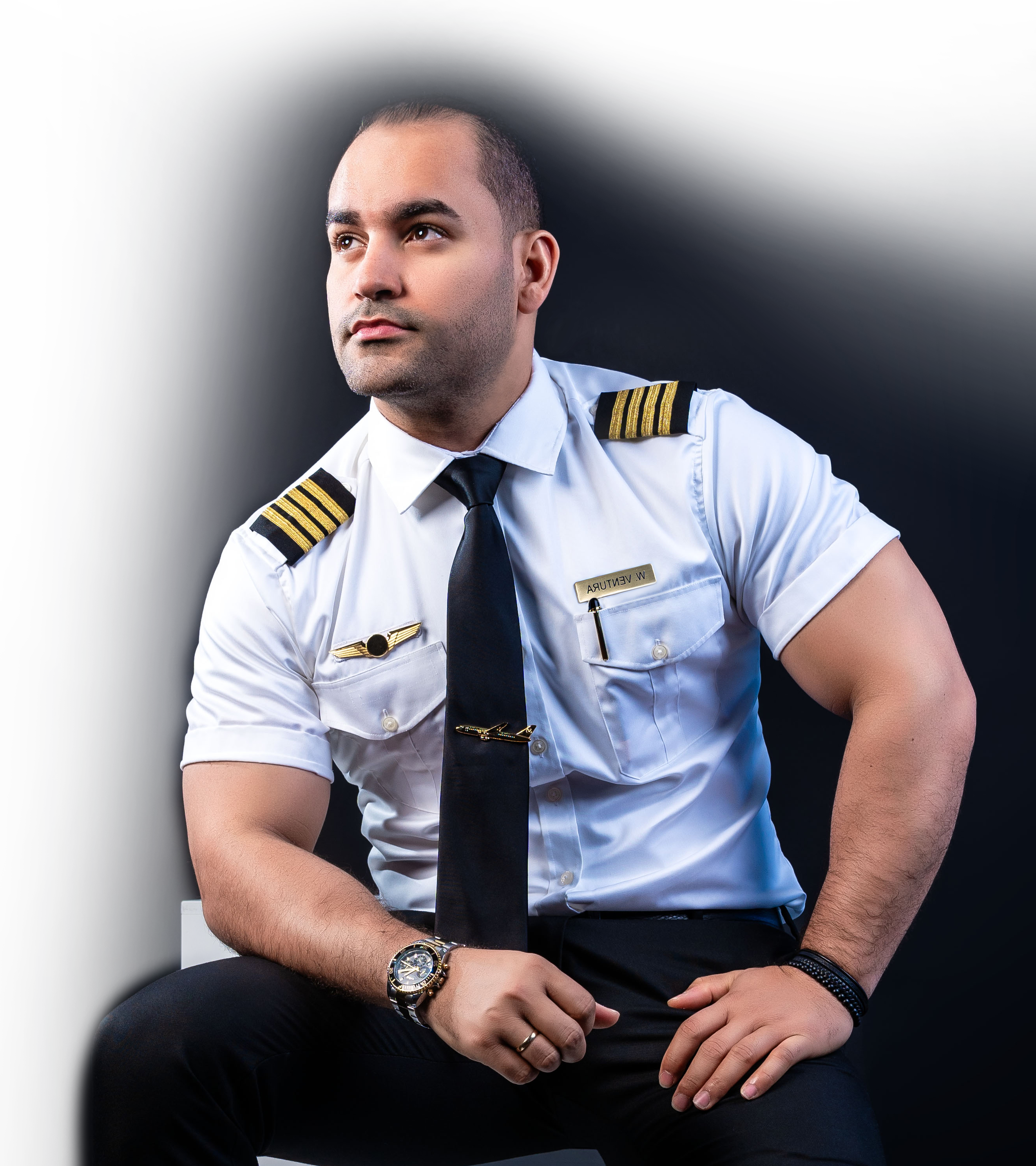 Wilsel Ventura, commercial pilot, founder, and software architect